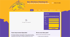 Desktop Screenshot of benkitchenspainting.com